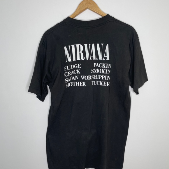 Vintage 1992 Nirvana Vestibule Tee RARE GRUNGE - Picture 5 of 6